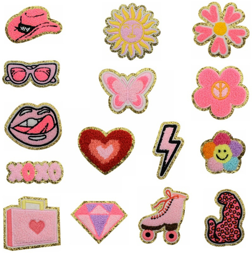 Phone Accessories Pictures - 10 pezzi fiore bagaglio cuore asciugamano