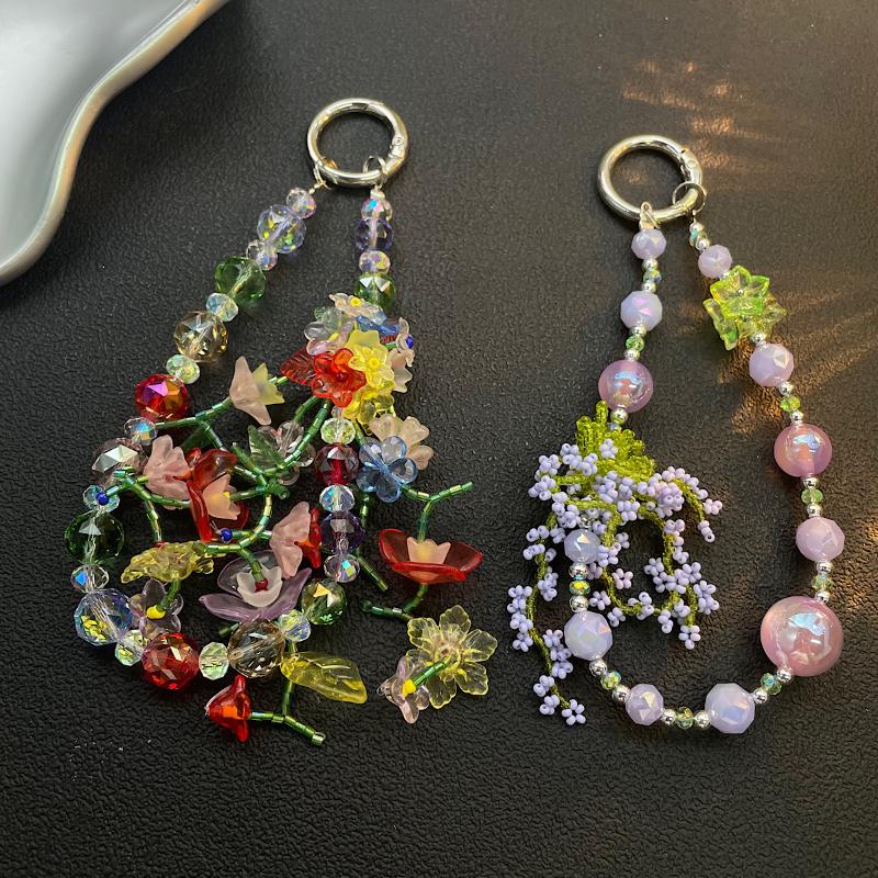 Phone Accessories Beads - 【C】Catena per telefono estiva colorata con