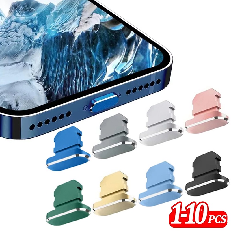 Phone Accessories Design - 2-10 Pezzi Tappo Antipolvere in Metallo
