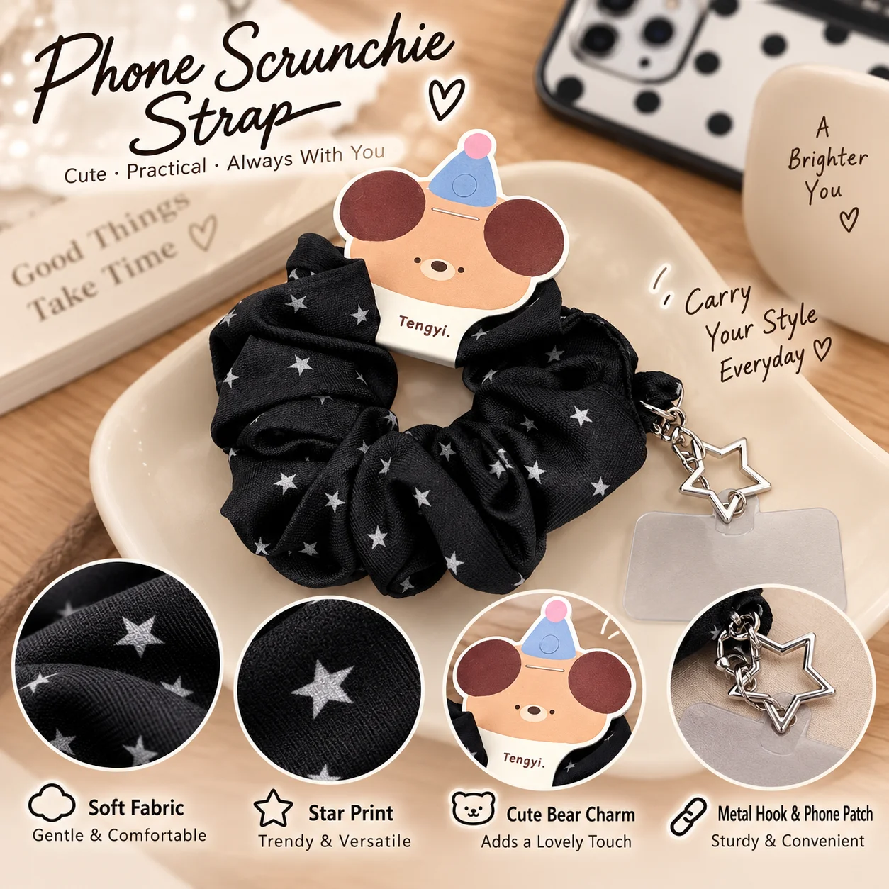 Phone Accessories Design - Nuovo elastico per capelli 2 in