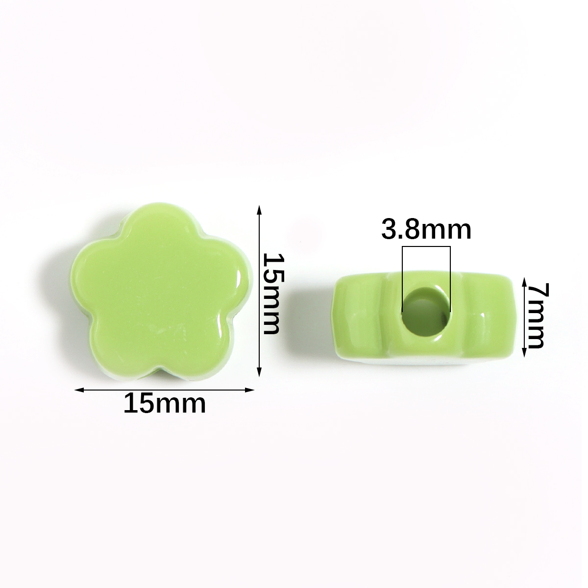 30 pezzi/busta Perline a fiore - Phone Accessories Beads recensione e prezzo