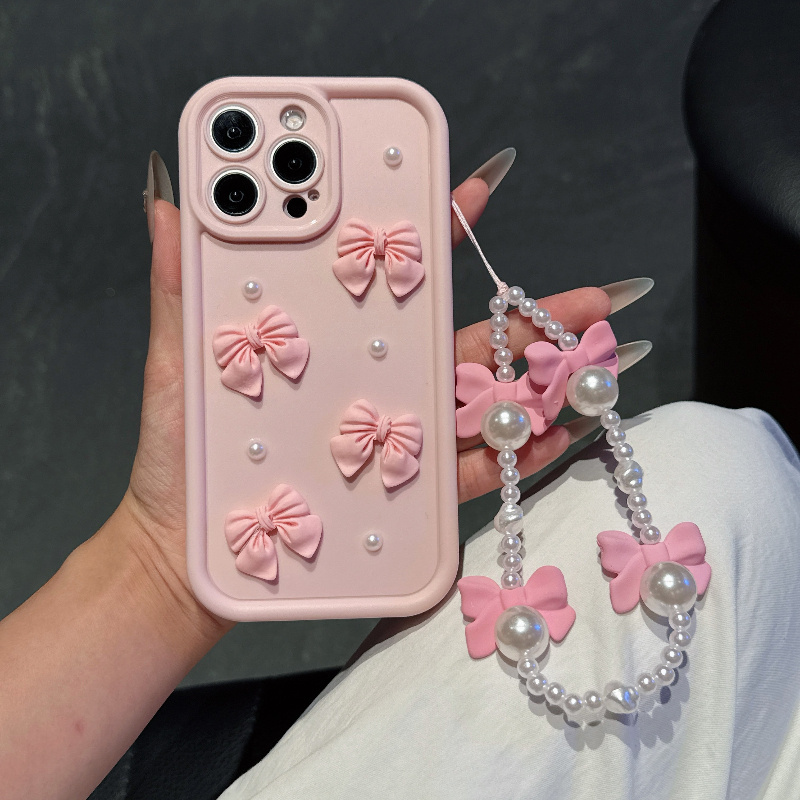 Custodia Rosa per Telefono con - Phone Accessories Beads recensione e prezzo