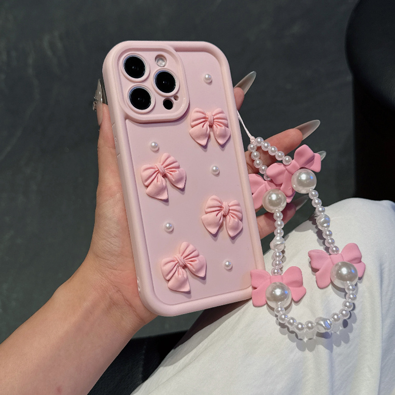 Custodia Rosa per Telefono con - Phone Accessories Beads recensione e prezzo
