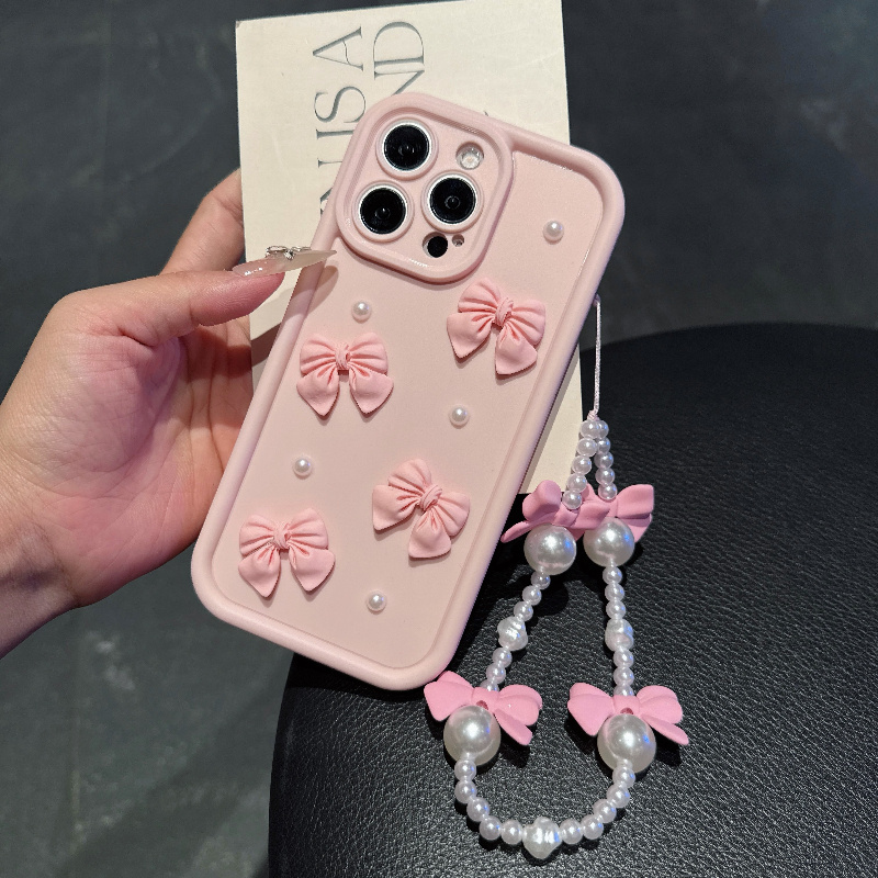 Custodia Rosa per Telefono con - Phone Accessories Beads recensione e prezzo