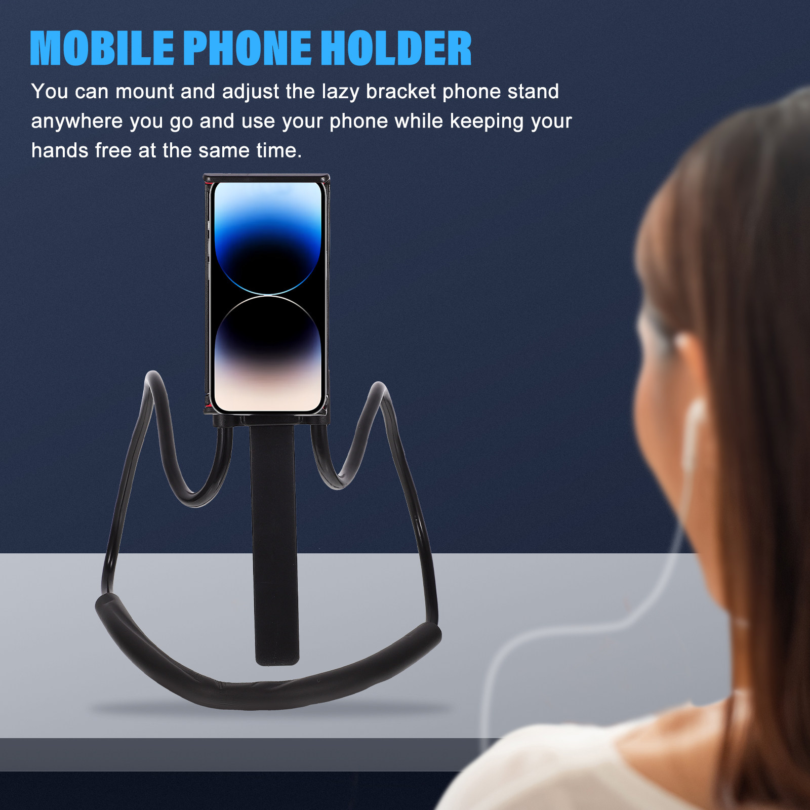 1 pz Supporto per telefono da  - Neck Hanging Phone Holder recensione e prezzo