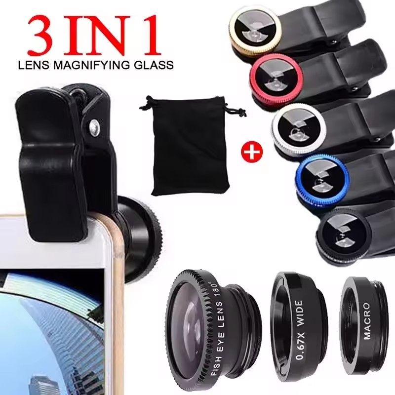 Obiettivo per telefono 3 in 1  - Lens Camera Clip recensione e prezzo