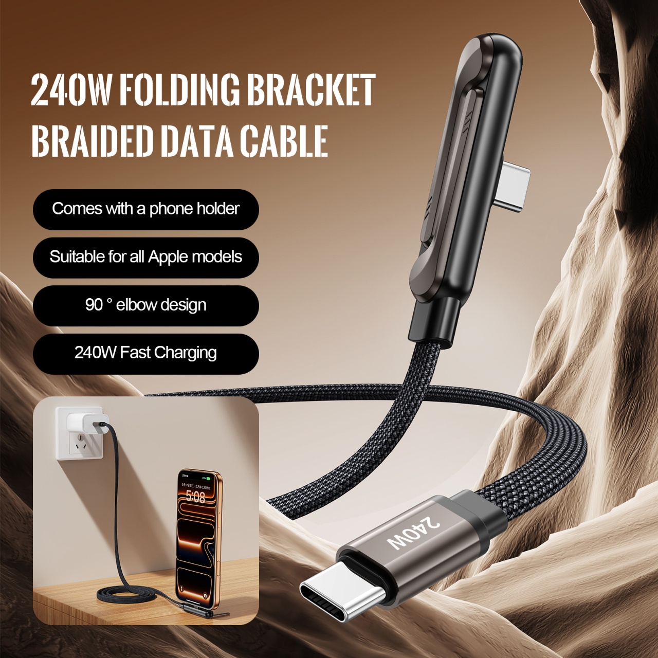 Cavo di ricarica rapida PD da  - Usb Data Cable recensione e prezzo