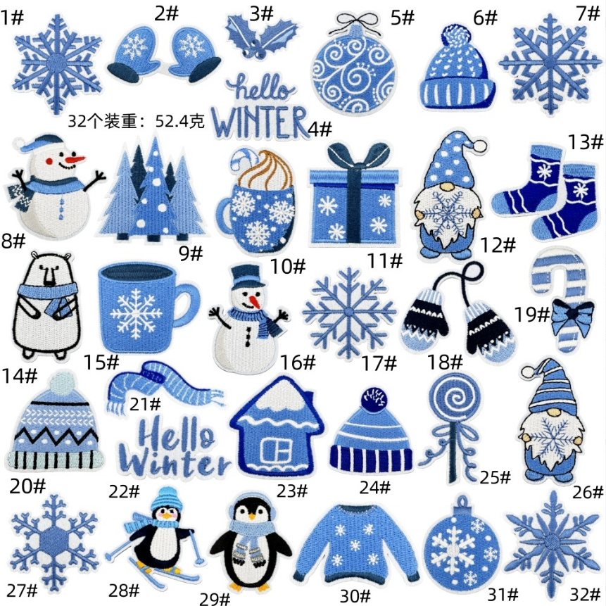 10 pezzi Hello Winter Series t - Phone Accessories Pictures recensione e prezzo
